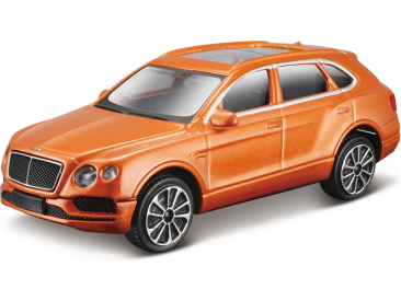 Bburago Bentley Bentayga 1:43 oranžová metalíza