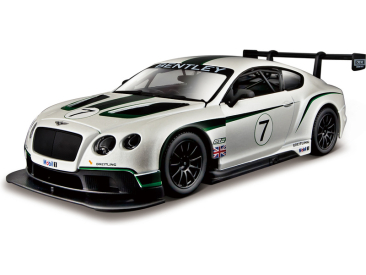 Bburago Bentley Continental GT3 1:24 bílá