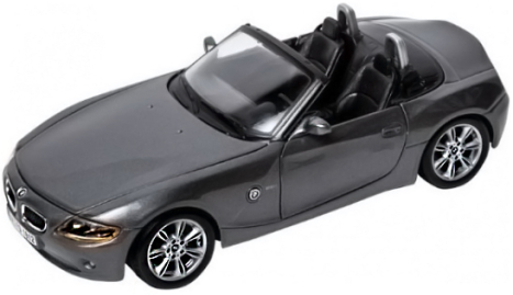 Bburago BMW Z4 1:24 šedá