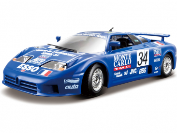 Bburago Bugatti EB 110 Le Mans 1994 1:24 modrá