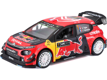 Bburago Citroen C3 WRC 2019 Monte Carlo 1:32 Sébastien Ogier