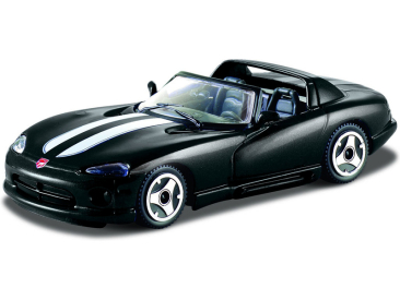 Bburago Dodge Viper RT/10 1:43 černá