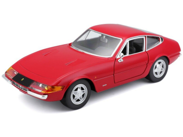 Bburago Ferrari 365 GTB4 1:24 červená