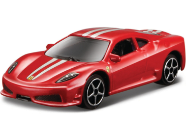 Bburago Ferrari 430 Scuderia 1:64 červená