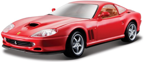 Bburago Ferrari 550 Maranello 1:24 červená