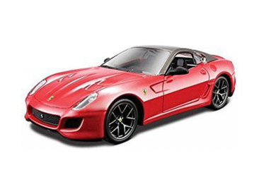 Bburago Ferrari 599 GTO 1:32 metalická červená