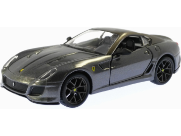 Bburago Ferrari 599 GTO 1:32 metalická šedá