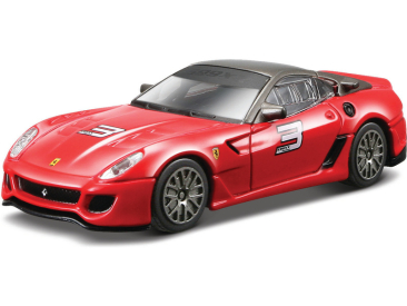 Bburago Ferrari 599xx 1:43 červená