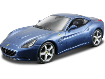Bburago Ferrari California 1:32 modrá metalíza