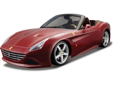 Bburago Ferrari California T 1:18 (otevř.) červená