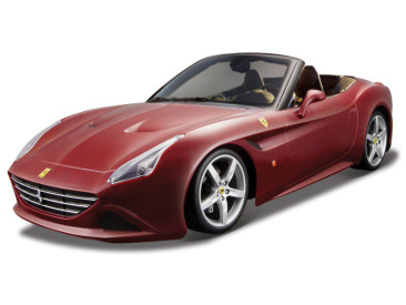 Bburago Ferrari California T (otevř.) 1:24 červená metalíza