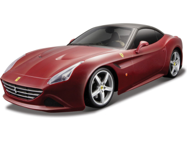 Bburago Ferrari California T (zavř.) 1:24 červená metalíza