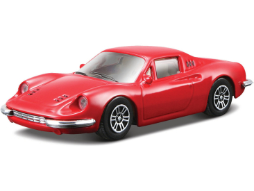 Bburago Ferrari Dino 246 GT 1:43 červená