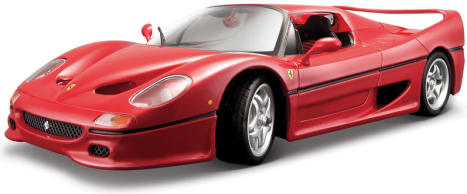 Bburago Ferrari F50 1:18 červená