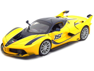 Bburago Ferrari FXX K 1:18 žlutá