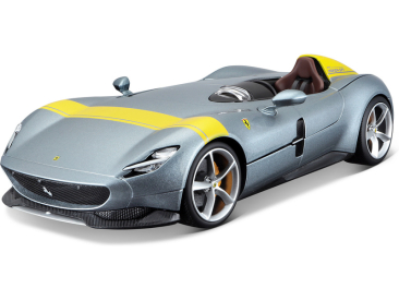 Bburago Ferrari Monza SP1 1:18 stříbrná