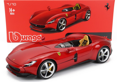 Bburago Ferrari Monza Sp1 2018 - Exclusive Carmodel 1:18 Red Met