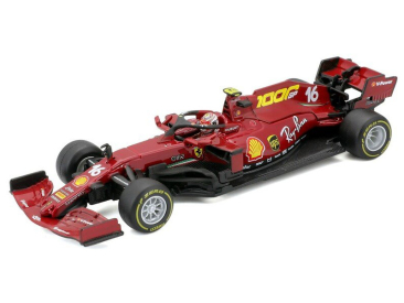 Bburago Ferrari SF21 1:18 #16 Charles Leclerc