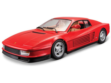 Bburago Ferrari Testarossa 1:24 červená