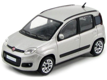 Bburago Fiat Nuova Panda 1:24 stříbrná