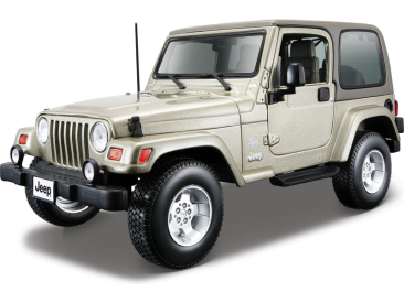 Bburago Jeep Wrangler Sahara 1:18 světlá khaki