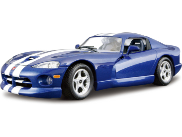 Bburago Kit Dodge Viper GTS Coupe 1996 1:24 modrá