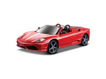 Bburago Kit Ferrari Spider 16M 1:32 červená