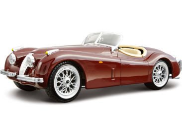 Bburago Kit Jaguar XK 120 Roadster 1951 1:24 červená