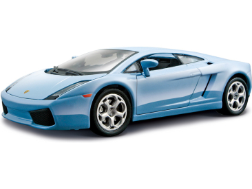 Bburago Kit Lamborghini Gallardo 1:24 modrá