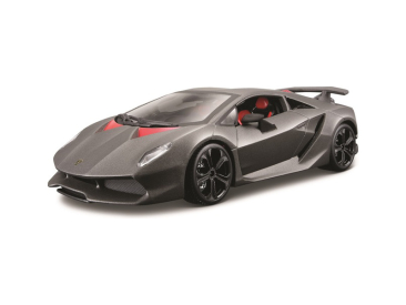Bburago Kit Lamborghini Sesto Elemento 1:24 stříbrná