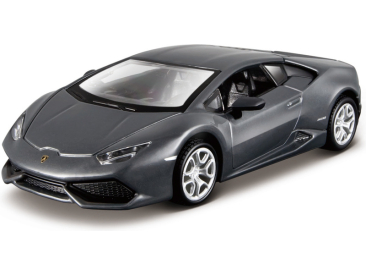 Bburago Kit Lamborgini Huracán LP 610-4 1:32 šedá metalíza