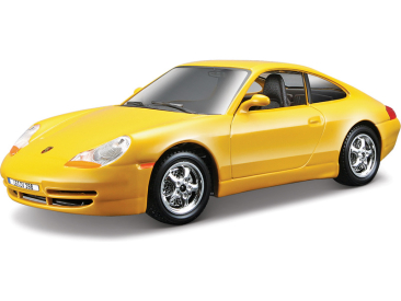 Bburago Kit Porsche 911 Carrera 1:24 žlutá