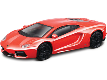 Bburago Lamborghini Aventador LP 700-4 1:43 oranžová metalíza