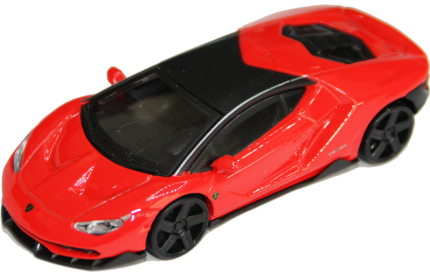 Bburago Lamborghini Centenario 1:43 červená