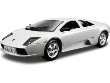 Bburago Lamborghini Murciélago 1:24 bílá metalíza