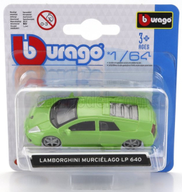 Bburago Lamborghini Murciélago LP 640 1:64 zelená