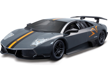 Bburago Lamborghini Murciélago LP 670-4 SV 1:24 China LE šedá metalíza