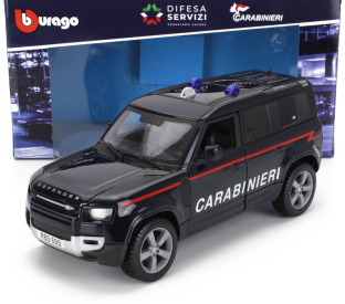 Bburago Land rover New Defender 110 Carabinieri 2022 1:24 Blue