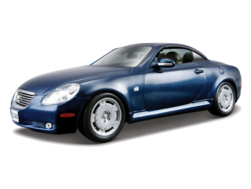 Bburago Lexus SC 430 1:18 modrá
