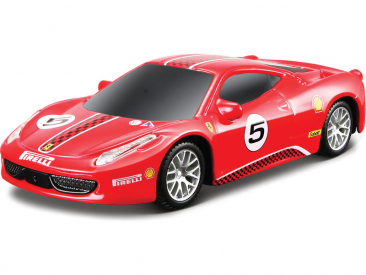 Bburago Light & Sound Ferrari 458 Challenge 1:43 červená