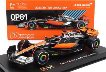 Bburago Mclaren F1 Mcl60 Team Mclaren N 81 1:43, oranžová