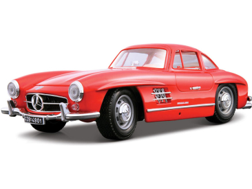 Bburago Mercedes-Benz 300 SL 1954 1:18 červená