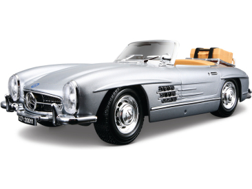 Bburago Mercedes-Benz 300 SL Touring 1957 1:18 stříbrná