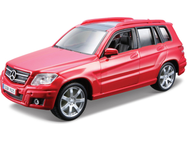 Bburago Mercedes-Benz GLK-Class 1:32 červená