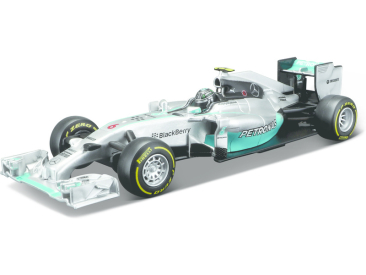 Bburago Mercedes F1 W05 Hybrid 1:32 #6 Rosberg