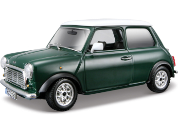 Bburago Mini Cooper 1969 1:24 zelená