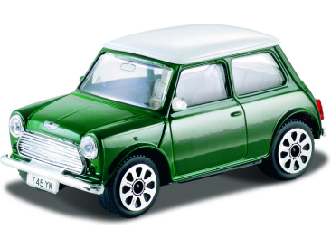 Bburago Mini Cooper 1969 1:43 zelená