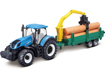 Bburago New Holland T7.315 se dřevem