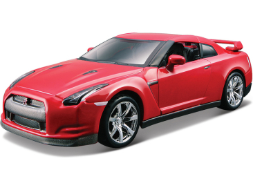 Bburago Plus Nissan GT-R R35 2009 1:32 červená