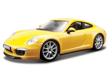 Bburago Plus Porsche 911 Carrera S 1:24 žlutá